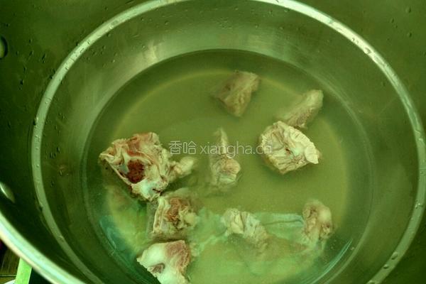 猪排骨胡萝卜蔬菜粥的做法图解3