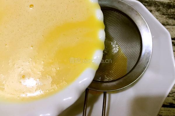 奶黄馅的做法图解4
