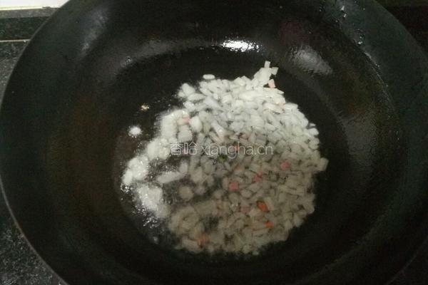 菠萝炒饭的做法图解5
