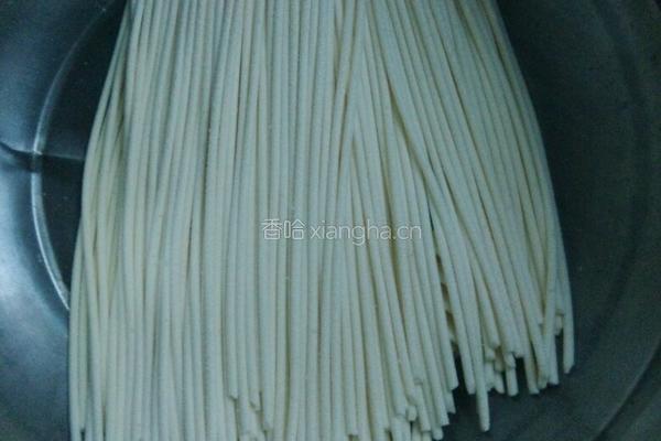 素食意面的做法图解1