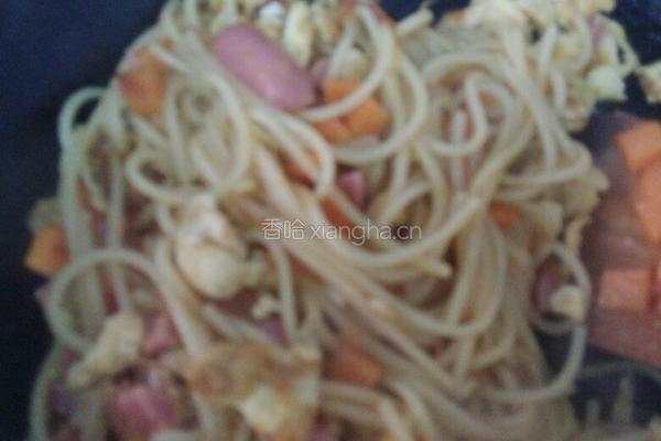 素食意面的做法图解9