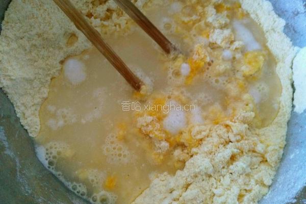 香甜玉米饼的做法图解4