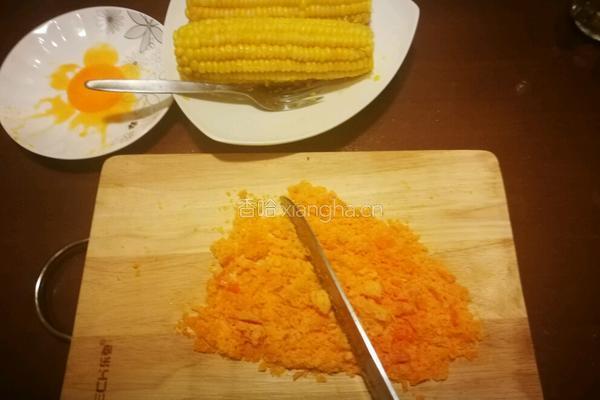 黄金玉米粒的做法图解4