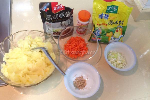 可乐土豆饼的做法图解1