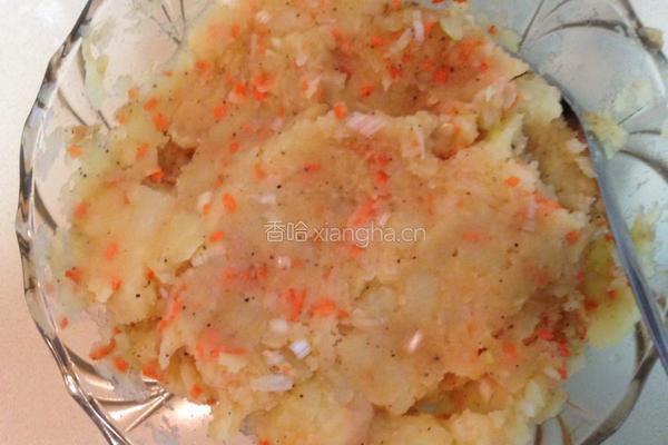 可乐土豆饼的做法图解3