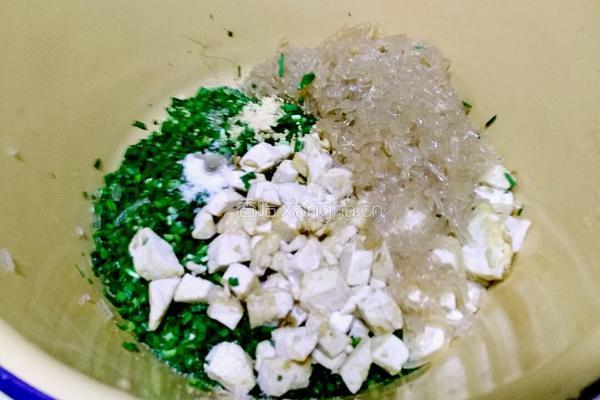 素馅大饺子的做法图解10