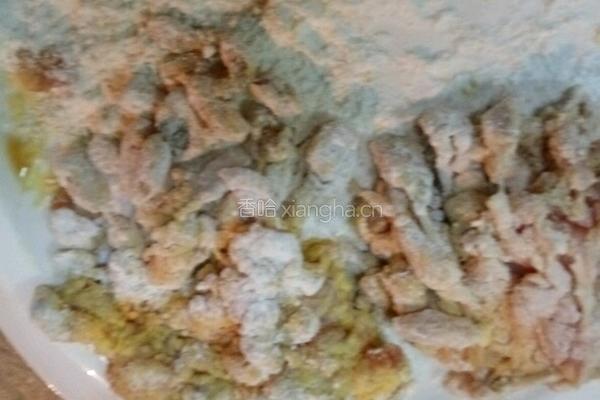 茄汁菊花肉的做法图解9