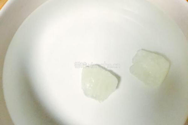 红糖桂花凉粉的做法图解4