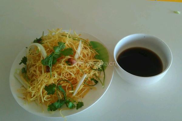 三丝抱豆的做法图解5