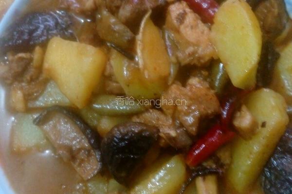 香菇土豆炖鸡块的做法图解10