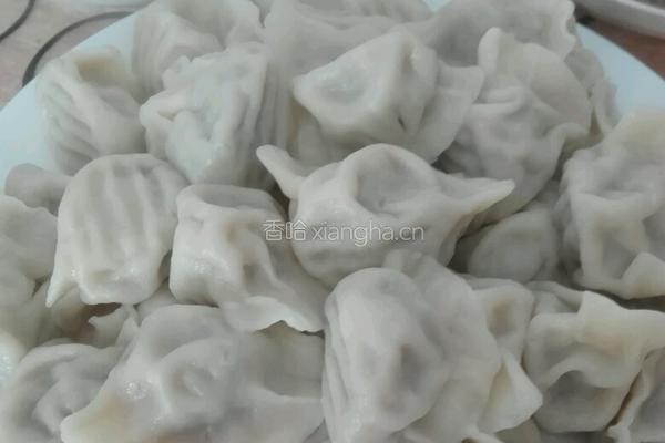 羊肉豆角馅饺子的做法图解12