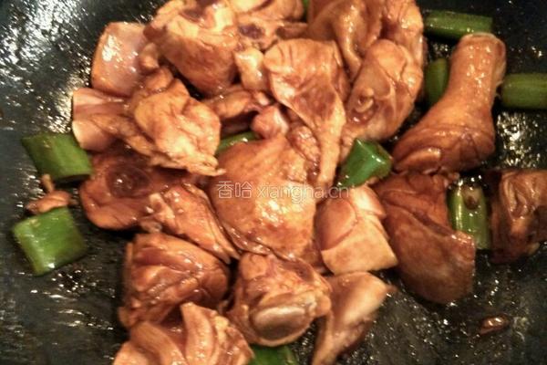 南瓜烩鸡腿的做法图解7