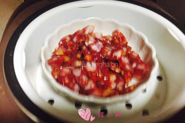 莴苣炒香肠的做法图解2