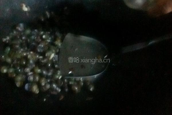 炒田螺的做法图解8