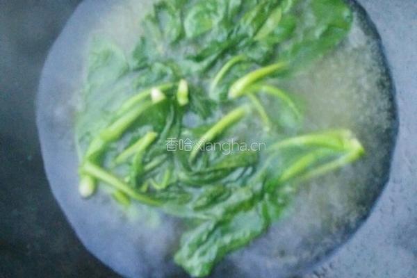 白焯菜心的做法图解3