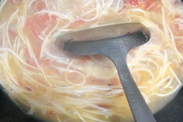 番茄牛肉面的做法图解5