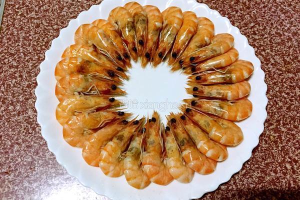 白灼虾的做法图解4
