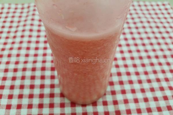 蜂蜜红心柚子汁的做法图解5