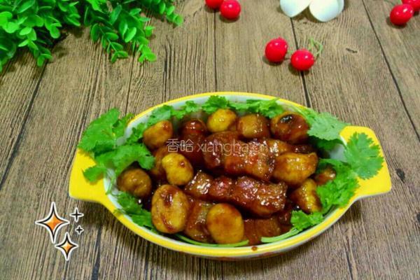 板栗红烧肉的做法图解11