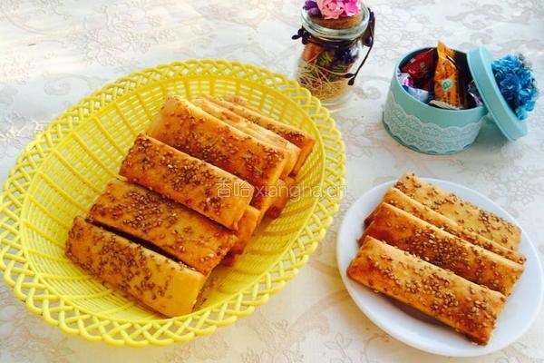 红薯五香芝麻烤饼的做法图解21