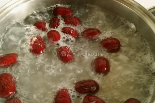 栗子红枣粥的做法图解5