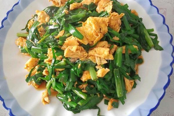 韭菜炒鸡蛋