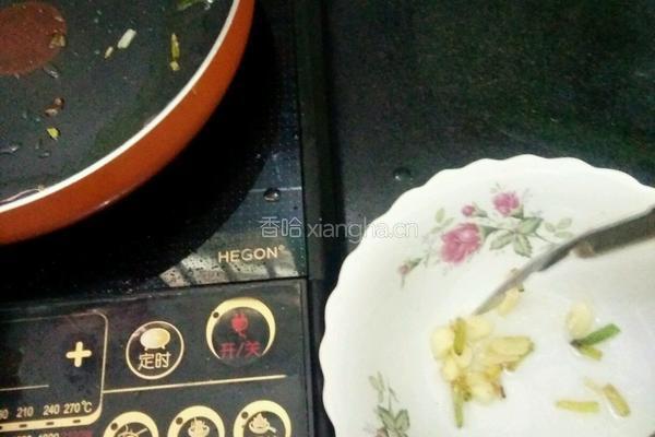 炒杏仁杂蔬的做法图解4
