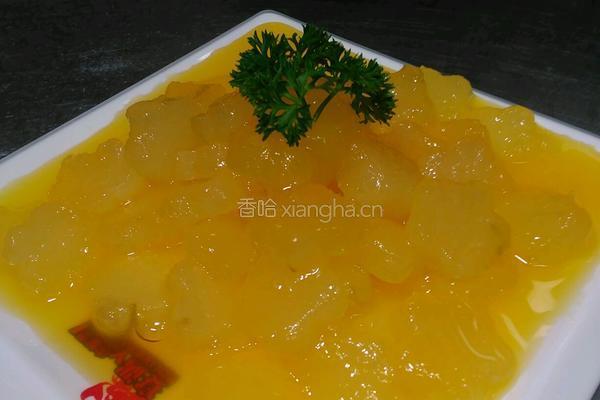 橙汁冬瓜的做法图解6