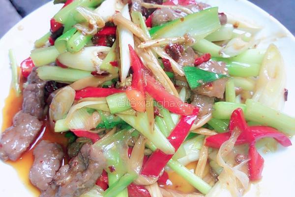 小炒嫩牛肉的做法图解10