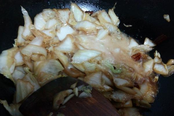 醋溜白菜（辣的）的做法图解9