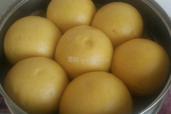 南瓜馒头的做法图解4