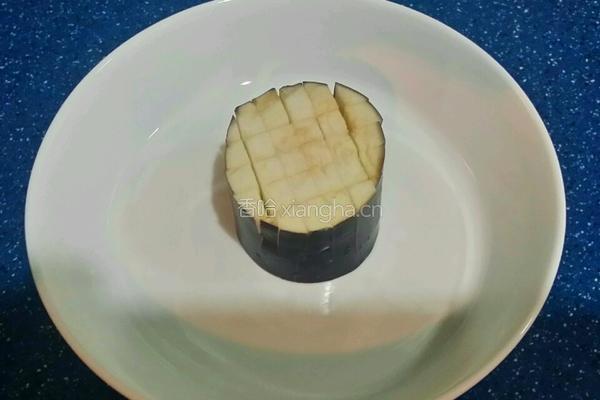 菊花茄子的做法图解2