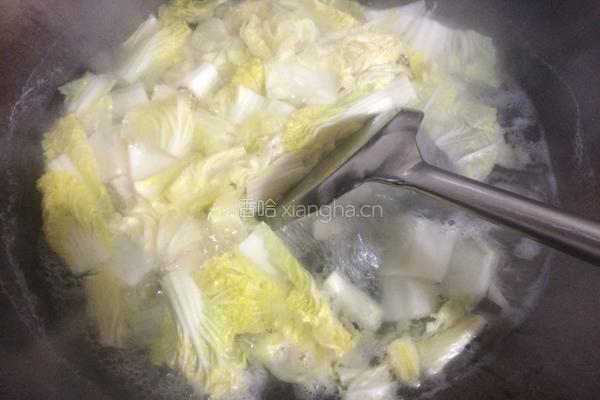白菜嫩豆腐的做法图解1