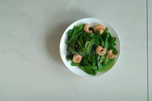 荷兰豆炒虾仁的做法图解5