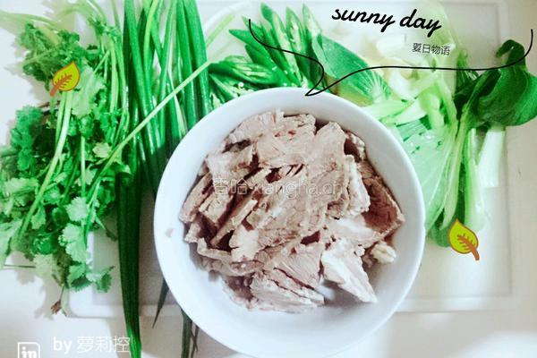 牛肉担担面 火锅的做法图解1