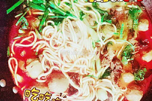 牛肉担担面 火锅的做法图解7