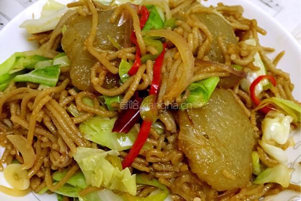 家乡风味小吃——炒莜面黑圪蛋蛋的做法图解6