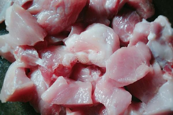 菠萝咕噜肉的做法图解2