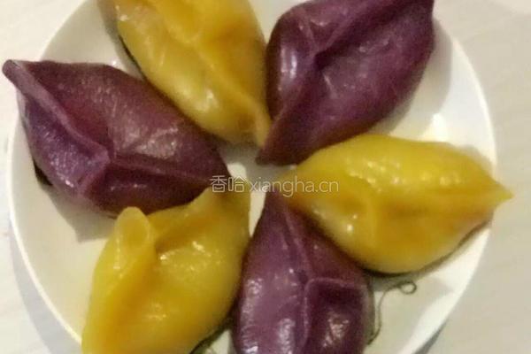 橄榄包（紫薯、红薯）的做法图解13