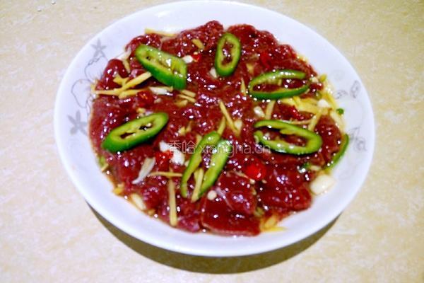清蒸牛肉的做法图解3
