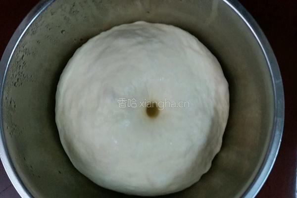 芝香肉松香肠面包的做法图解12