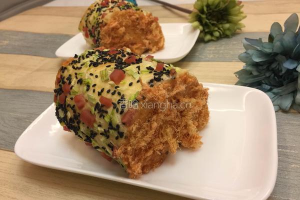 肉松面包卷（千岛酱）的做法图解14