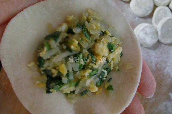 韭菜鸡蛋饺子的做法图解11