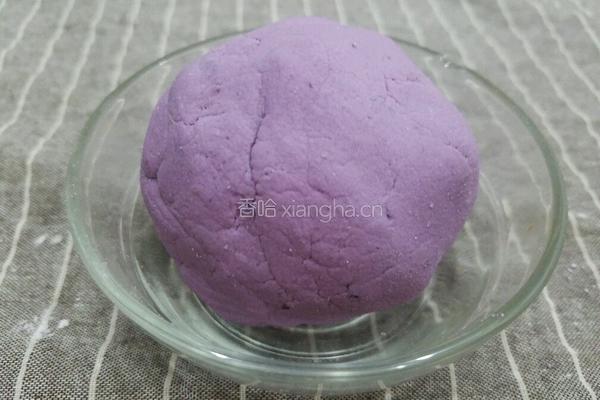 自制紫薯小汤圆的做法图解5