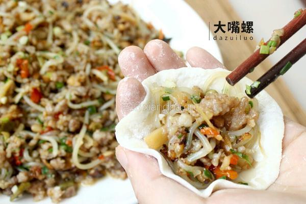 独家饺皮米粉包的做法图解10