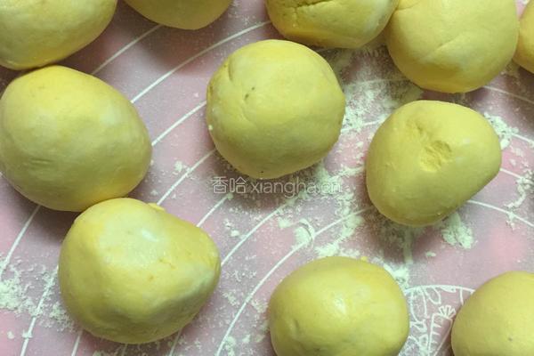 绿豆泥南瓜饼的做法图解6