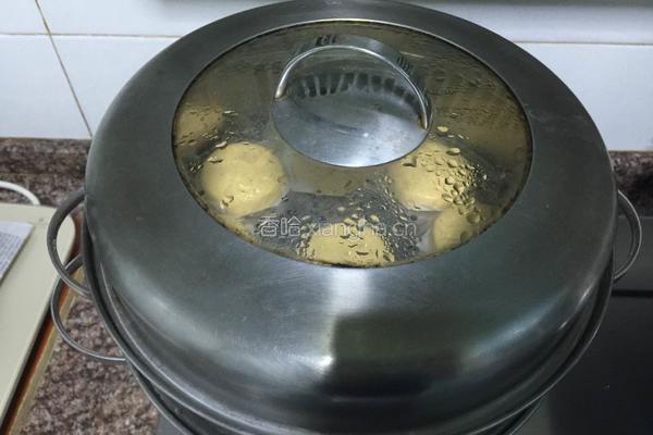 绿豆泥南瓜饼的做法图解12