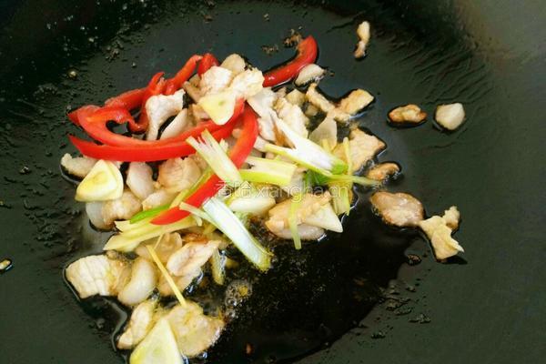 家常炒豆芽的做法图解4