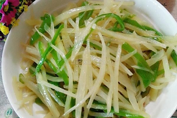 青椒土豆丝的做法图解7