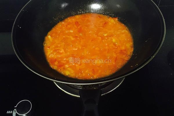 番茄鸡蛋炒饭的做法图解6